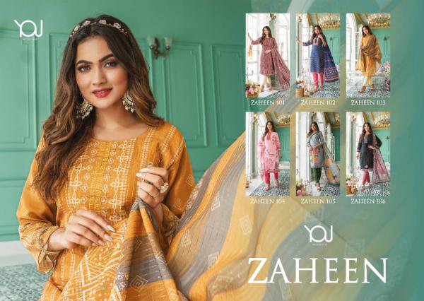 Wanna Zaheen Chanderi Sequence Designer Readymade Suit